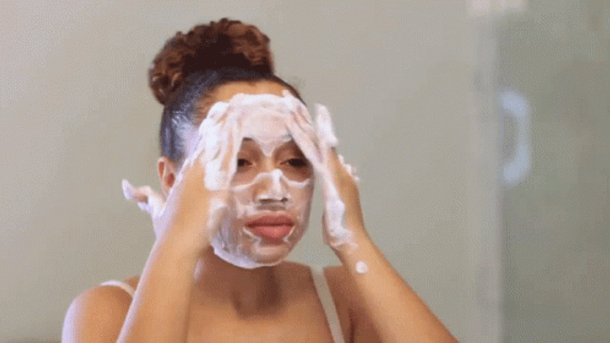 Facial Mask Skin Care Lisette Luhhsetty GIF