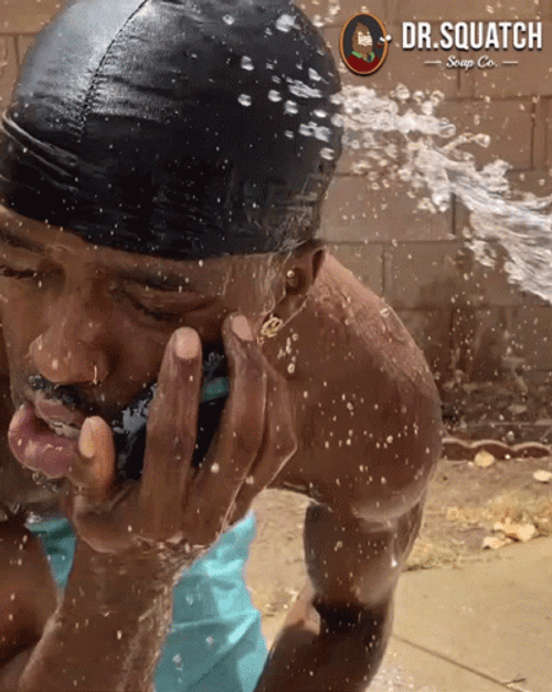 Facial Water Dr Squatch GIF