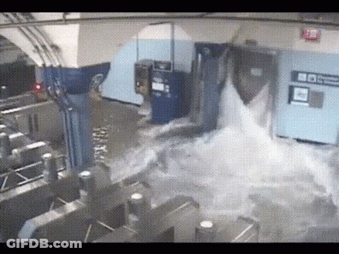 Factory Flooded With Water GIF