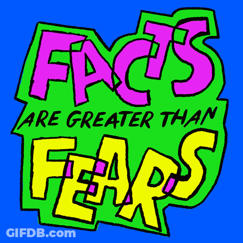 Facts Are Greater Than Fears Logo GIF