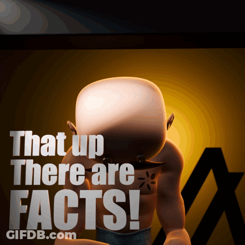 Facts Cartoon With Text GIF