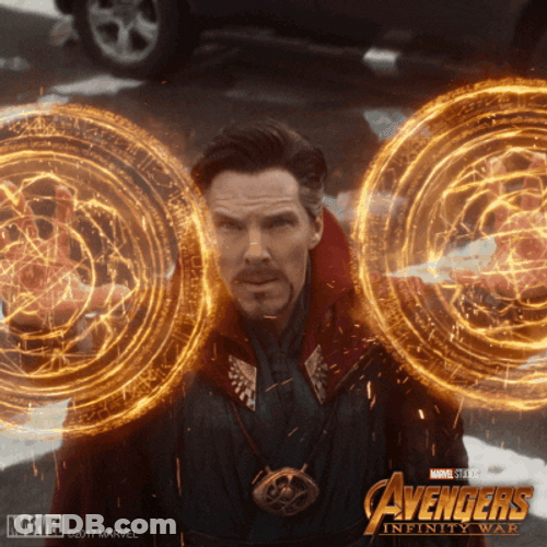 Fading Magic Of Dr. Strange GIF