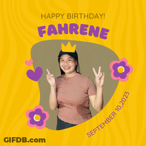 Fahrene's Birthday September 10 2023 GIF