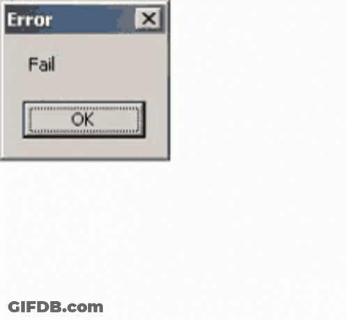 Fail Error GIF