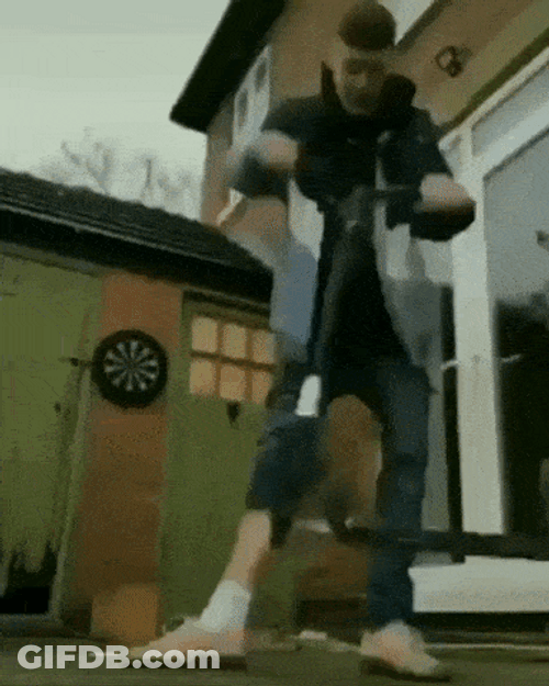 Fail Scooter Spin Hit GIF
