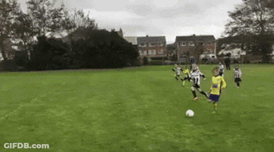 Fail Soccer Goalie Dad GIF