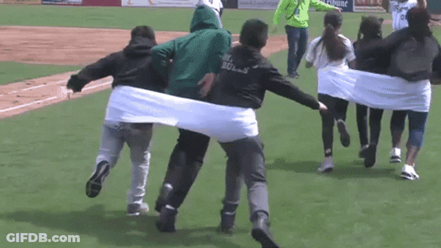 Fail Underwear Race GIF