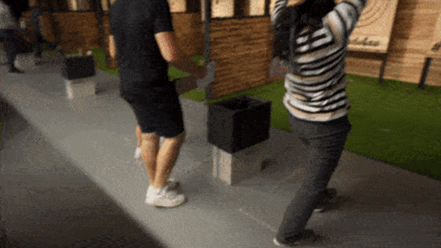 Failed Bad Axe Throwing GIF