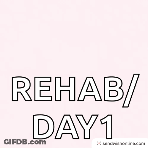 Failed Rehab Day 1 Stamp GIF