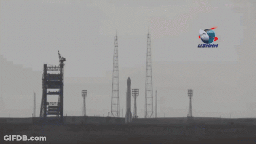 Failed Rocket Crash And Burn GIF