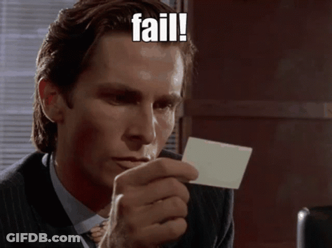 Failure GIF