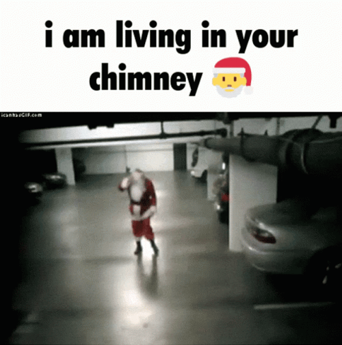 Fainting Santa Claus Christmas Meme GIF