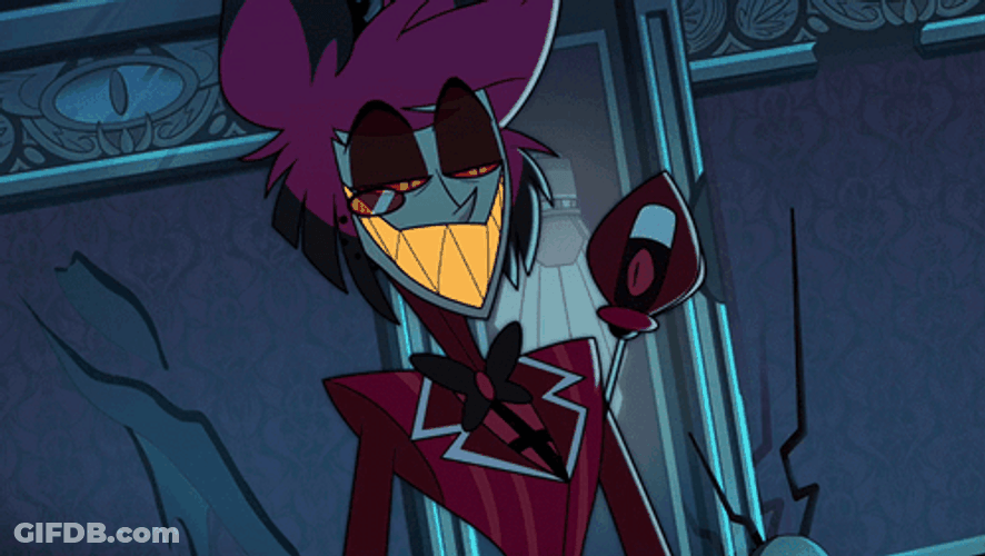 Fair Enough Alastor Hazbin Hotel GIF