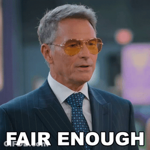 Fair Enough Formal Guy GIF