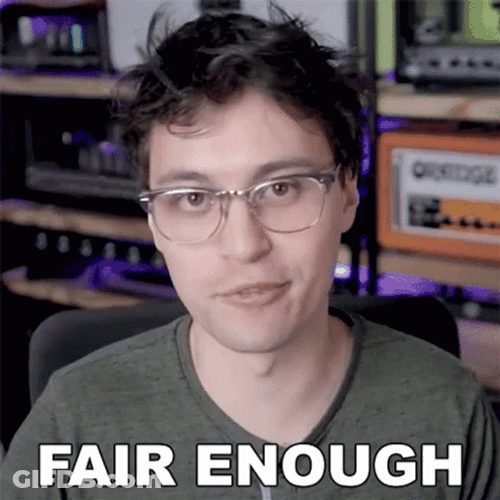 Fair Enough Hunter Engel Different Background GIF
