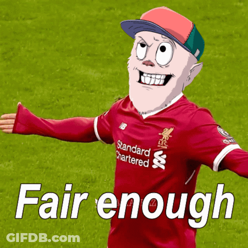 Fair Enough Meme Head GIF