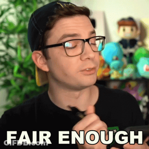 Fair Enough Robin James GIF