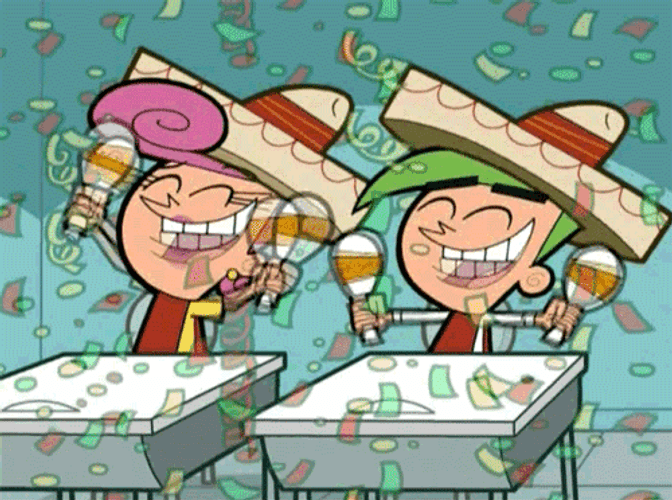 Fairly Odd Parents Celebration GIF