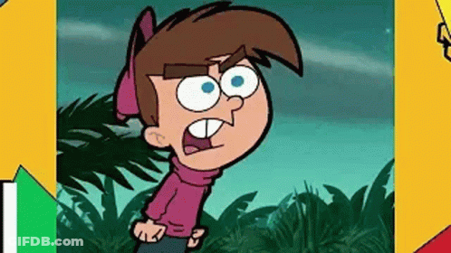 Fairly OddParents Character In Jungle GIF