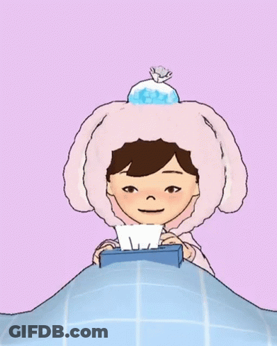 Fairy Flying In Blue Sky With Word Fairy GIF