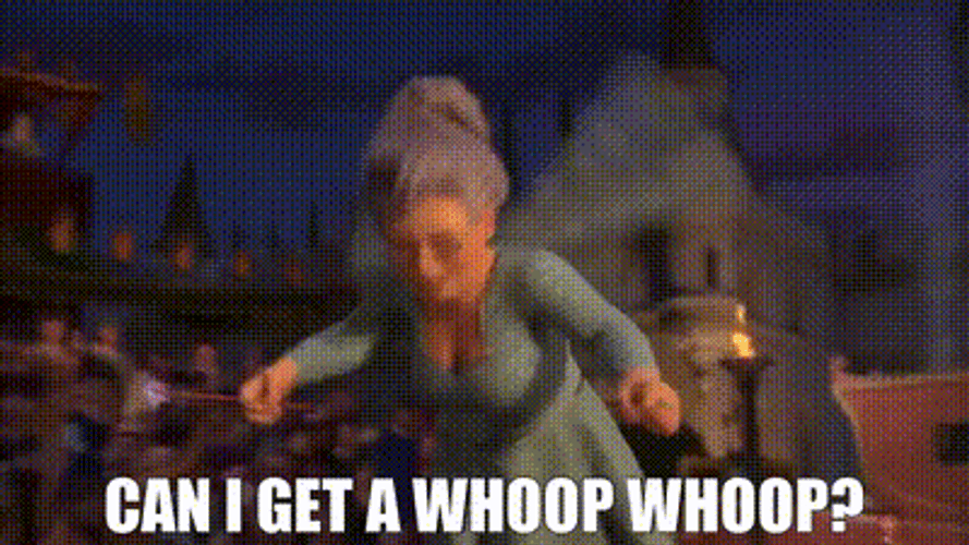 Fairy Godmother Asking Can I Get  Whoop Whoop GIF