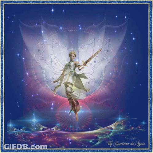 Fairy Holding Sword Guerreira Do Aguia GIF