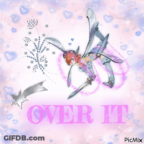 Fairy Holding Sword GIF