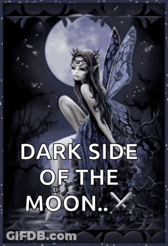 Fairy Saying Dark Side Of The Moon GIF
