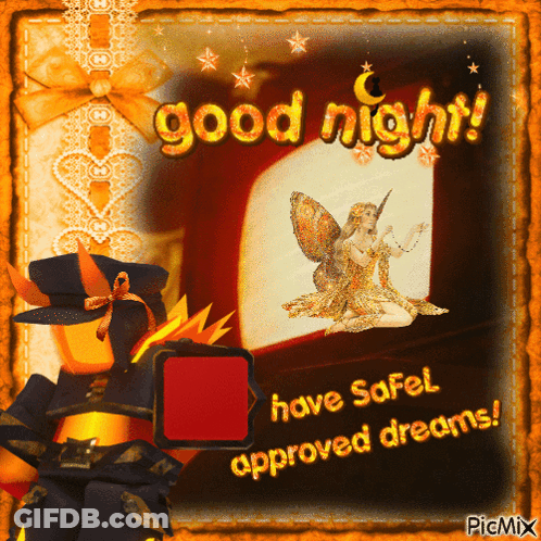Fairy Saying Good Night GIF