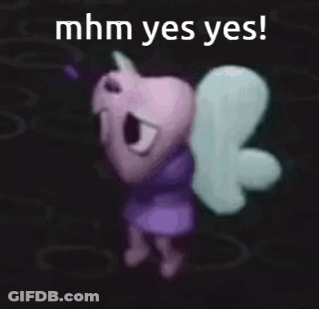Fairy Saying Mhm Yes Yes GIF