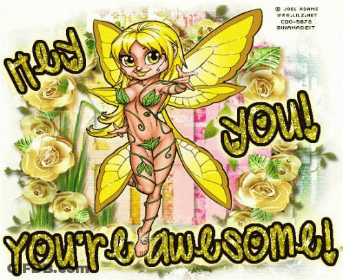 Fairy Saying You're Awesome GIF