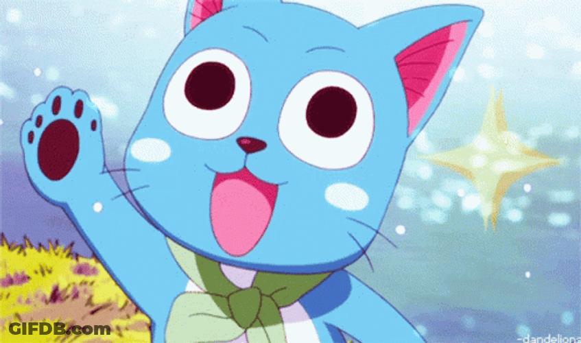 Fairy Tail Cute Smiling Happy GIF