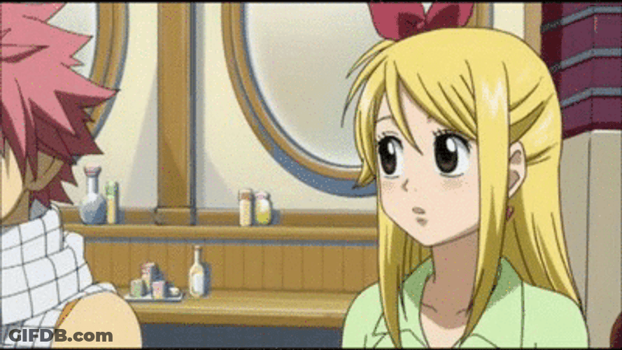 Fairy Tail Erza Acting GIF