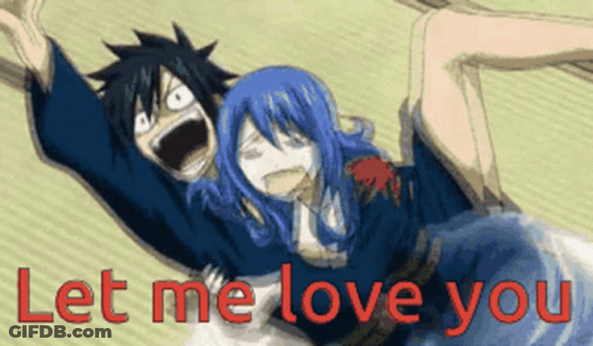 Fairy Tail Juvia Love You GIF