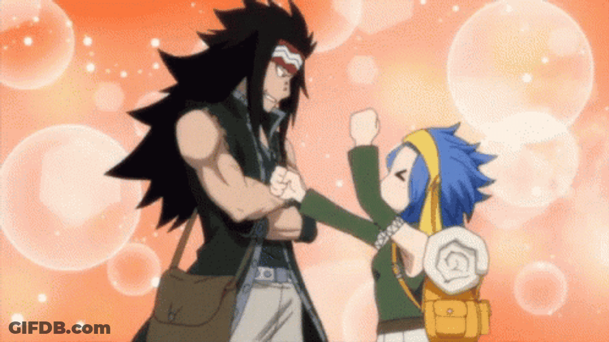 Fairy Tail Juvia Punch GIF