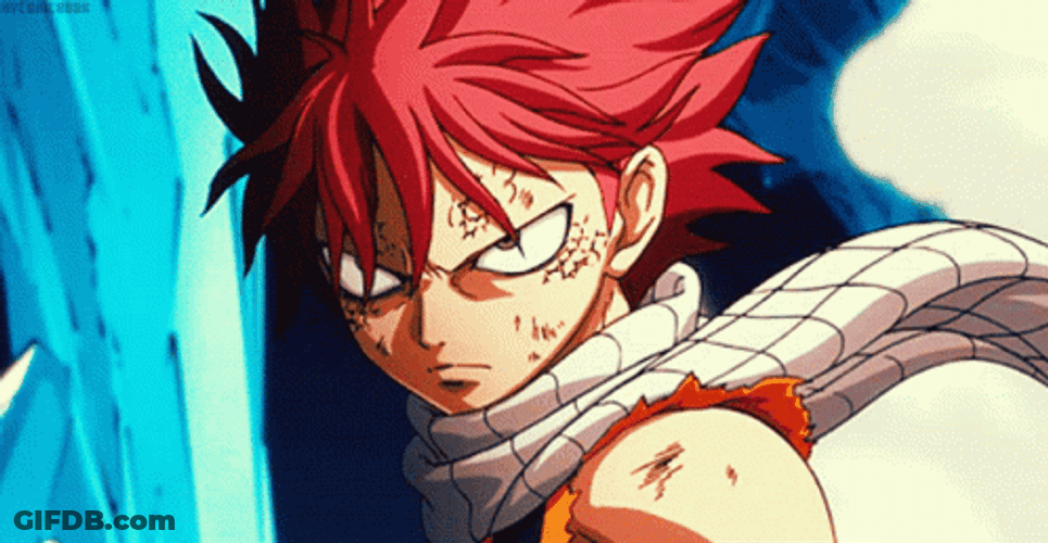 Fairy Tail Mad Natsu GIF
