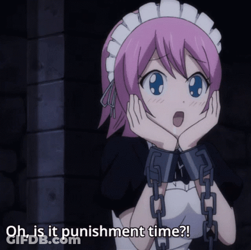Fairy Tail Virgo Loves Punishment GIF