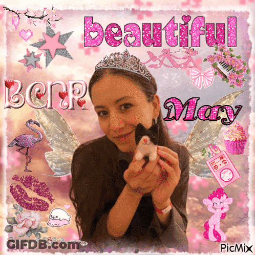 Fairy Woman Holding Cat Beautiful Berr Mary GIF