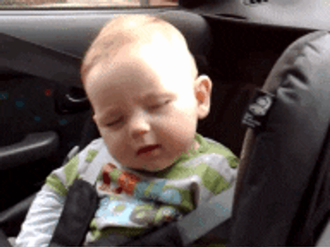 Fake Baby Sleep GIF