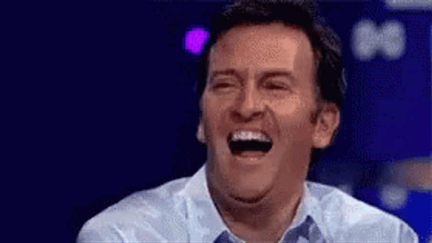 Fake Laugh Transition GIF