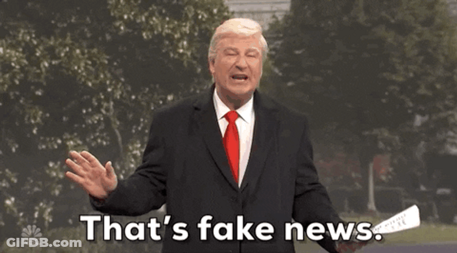 Fake News Saturday Night Live Trump GIF
