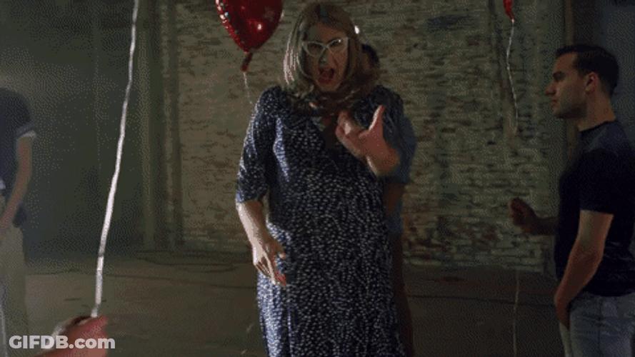 Fake Old Lady Showdown Dancing GIF