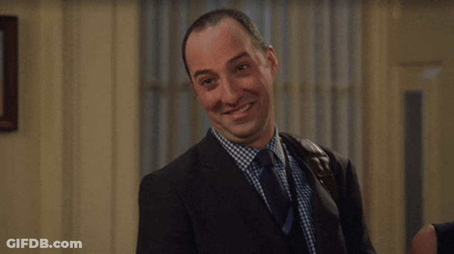 Fake Smile Tony Hale GIF