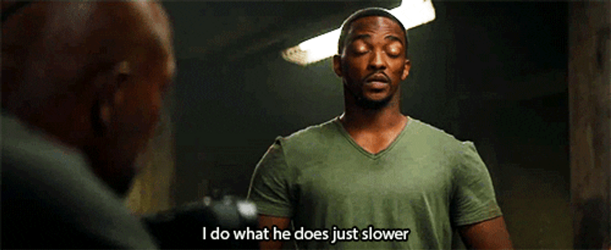 Falcon Do What He Does Just Slower GIF