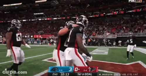 Falcons Vs Panthers Football Game GIF