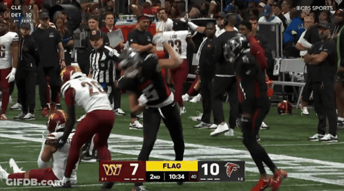 Falcons Vs Redskins Football Game GIF