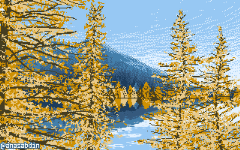 Fall Beautiful Trees GIF