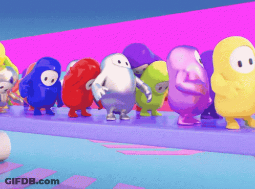 Fall Guys Dancing GIF