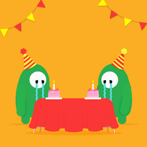 Fall Guys Happy Birthday GIF