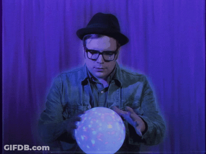 Fall Out Boy Rubbing Crystal Ball GIF
